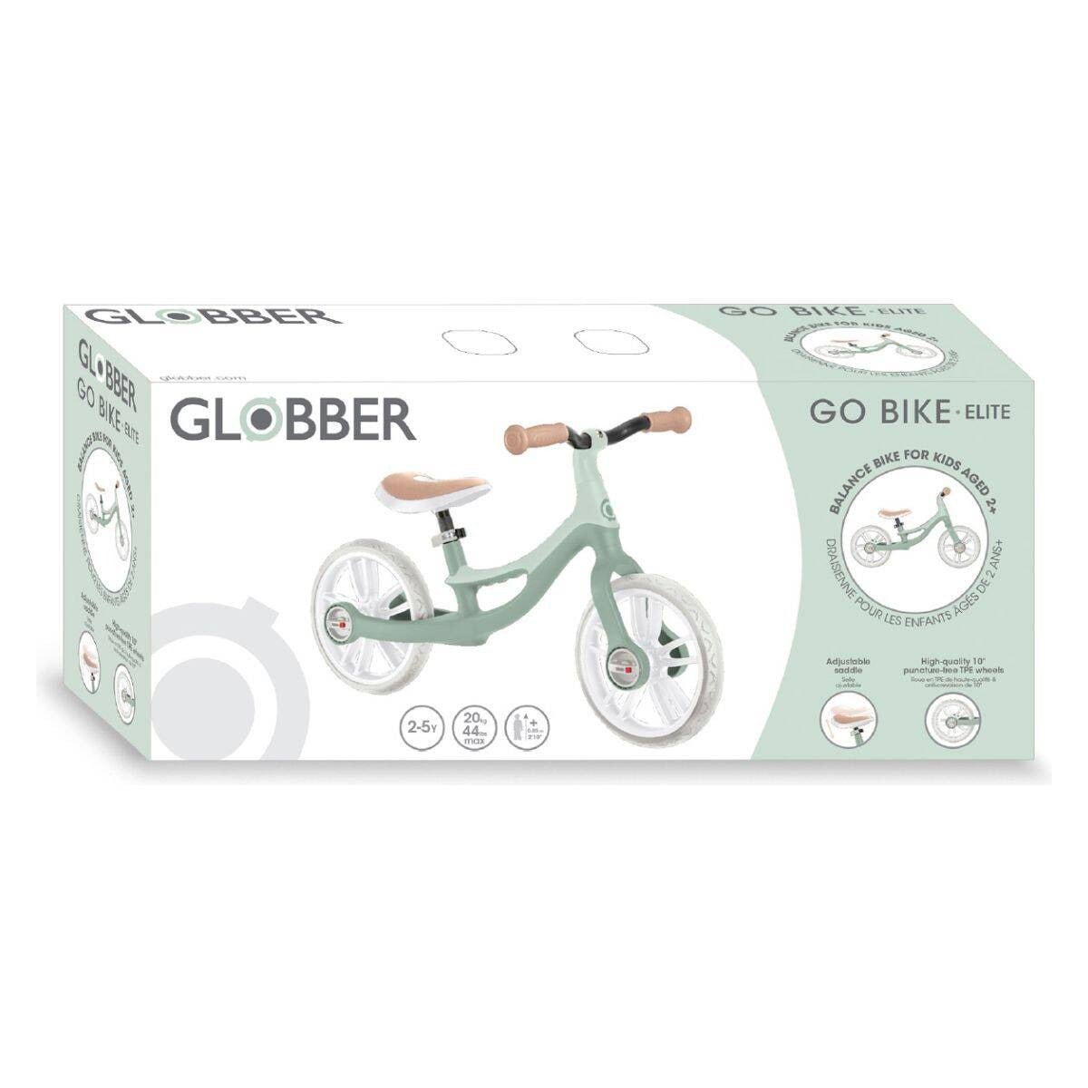 Globber® Poganjalec Go Bike Elite Pastel Green