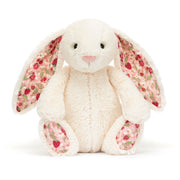 Jellycat® Plišasti zajček Blossom Cream Berry
