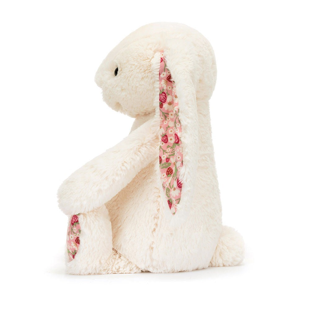 Jellycat® Plišasti zajček Blossom Cream Berry – slika 2