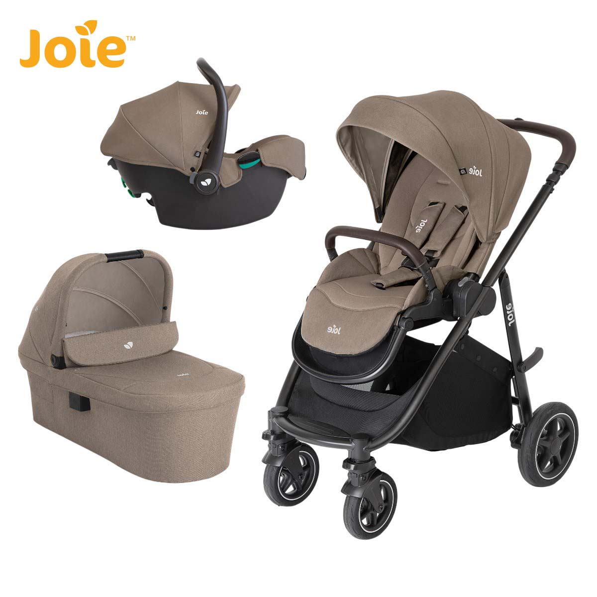 Joie® Otroški voziček Versatrax™ Trio Cashew