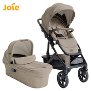 Joie® Vinca™ Stroller + Ramble™ XL Signature Sandstone Carrycot