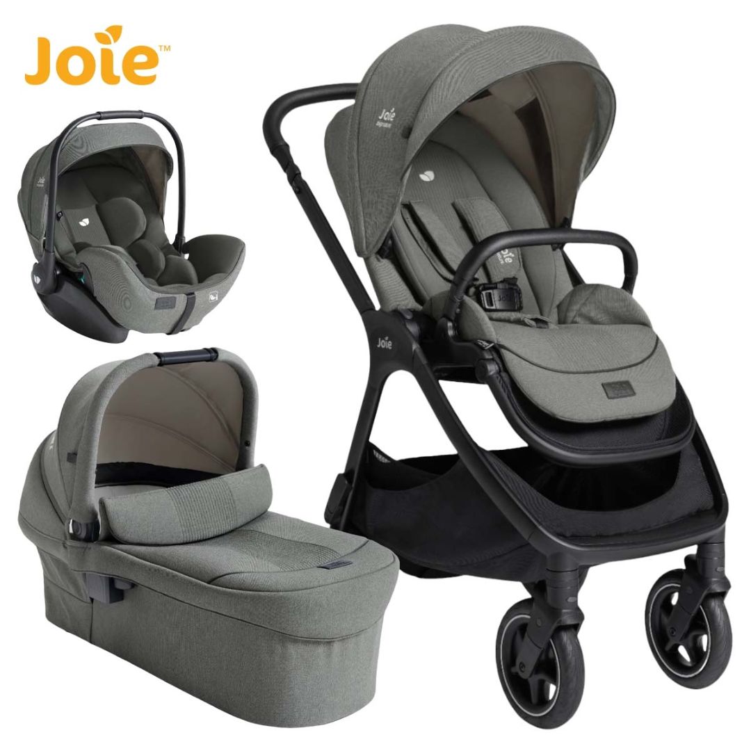 Joie® Otroški voziček 3v1 Finiti™ + i-Level™ Pro Signature EverGreen