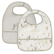 Jollein® Nepremočljivi slinček Tiny Park 2 kos Jollein