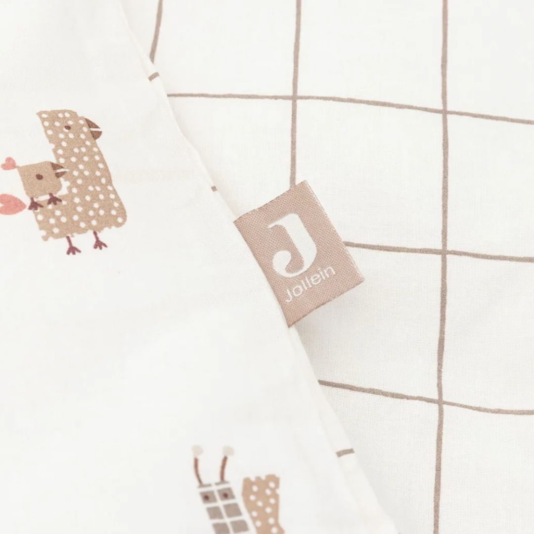 Jollein® Otroška posteljnina 140x100 Animal Friends Jollein