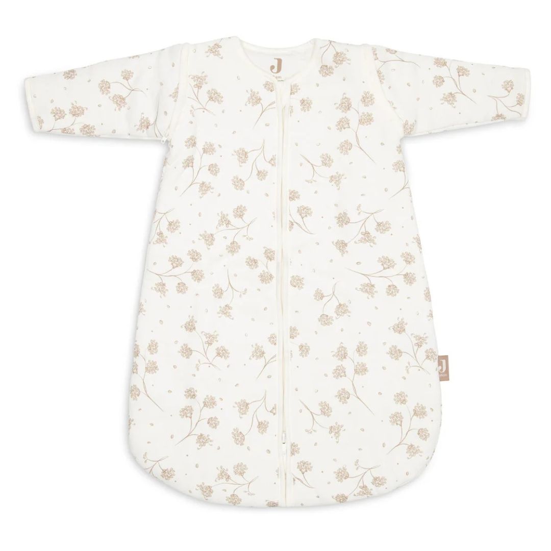 Jollein® Otroška spalna vreča s snemljivimi rokavi 60cm Leafy Dreams TOG 3.5 Jollein