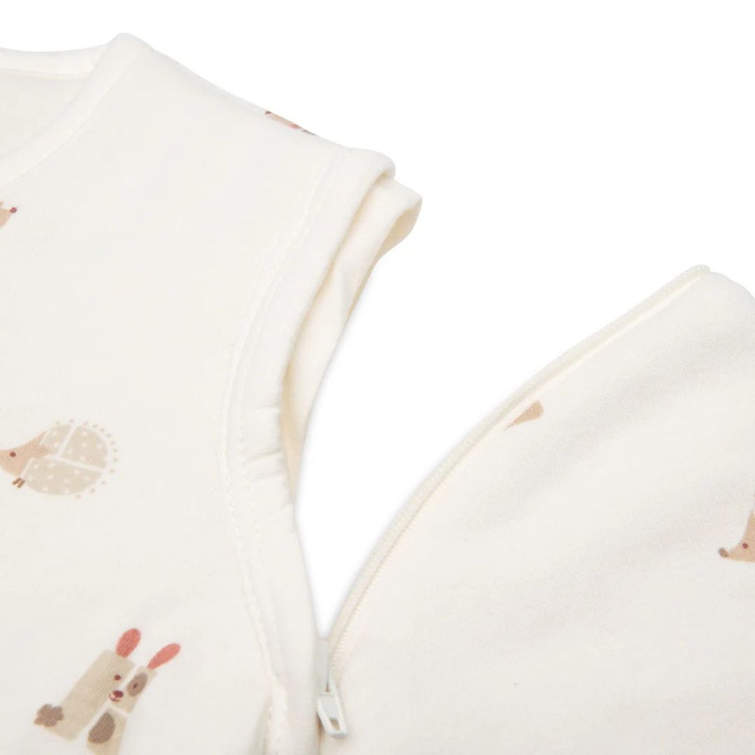 Jollein® Otroška spalna vreča s snemljivimi rokavi 70cm Animal Friends TOG 3.5 Jollein