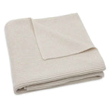 Jollein® Bombažna odejica Basic Knit Oatmeal 100x150