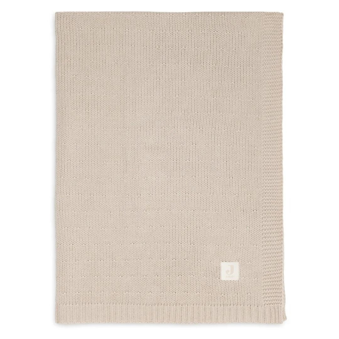 Jollein® Copertina in cotone Sprinkle Knit Sand 100x150