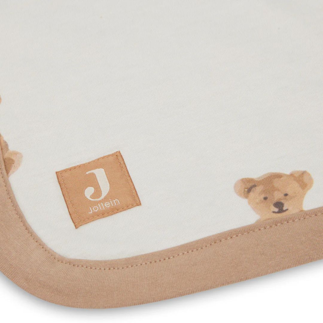 Jollein® Bombažna odejica Teddy Bear 100x150 Jollein