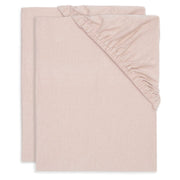 Jollein® Bombažna rjuha 2 kosa 120x60 Wild Rose Jollein