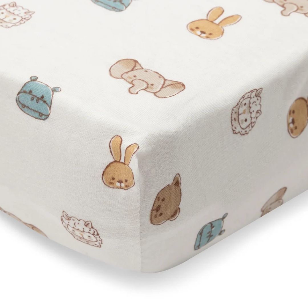 Jollein® Fitted Sheet 60x120cm Jollies