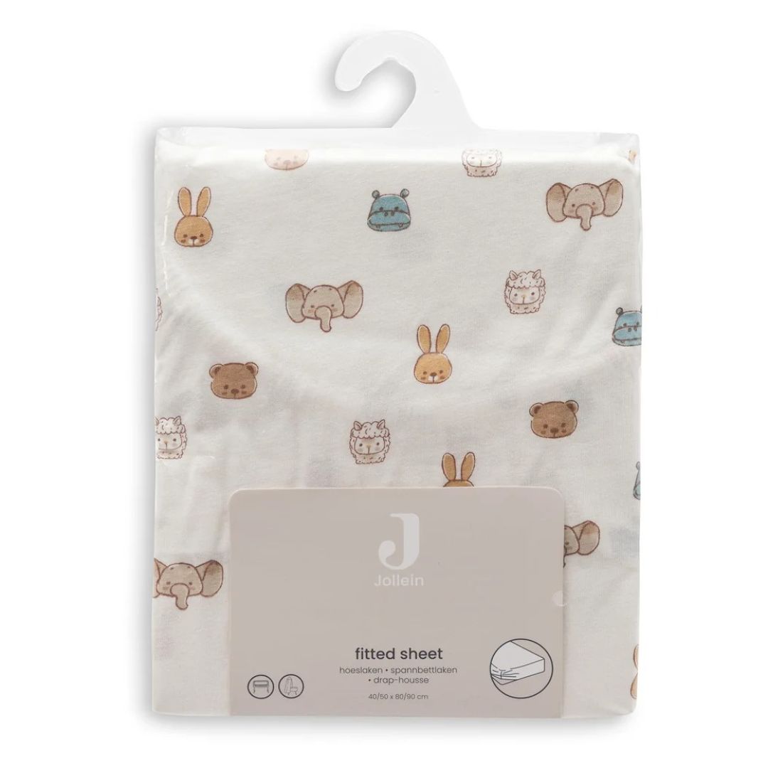 Jollein® Fitted Sheet 60x120cm Jollies