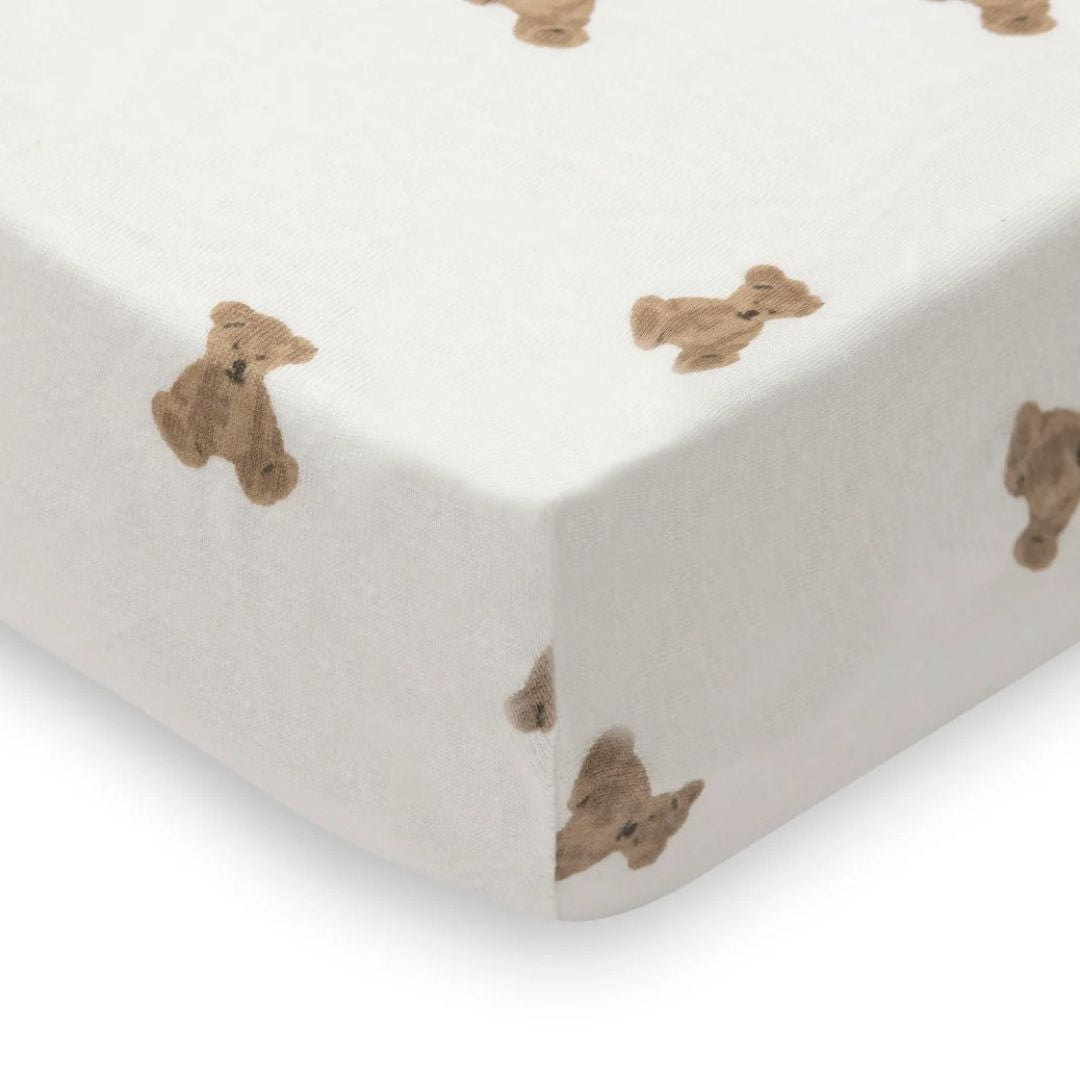 Jollein® Drap en coton 60x120cm Mini Teddy Bear