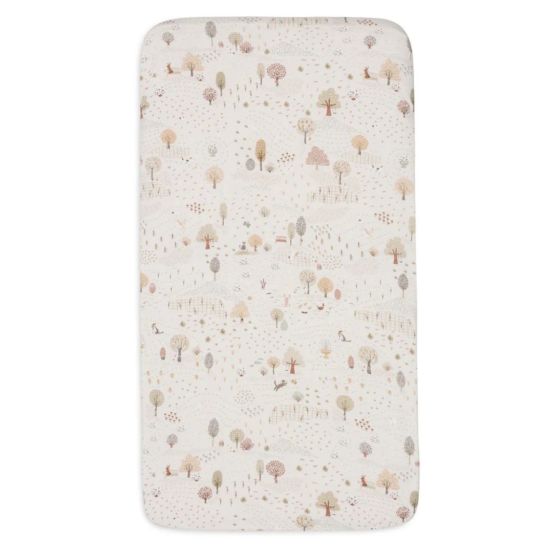 Jollein® Bombažna rjuha 70/75x140/150cm Tiny Park Jollein