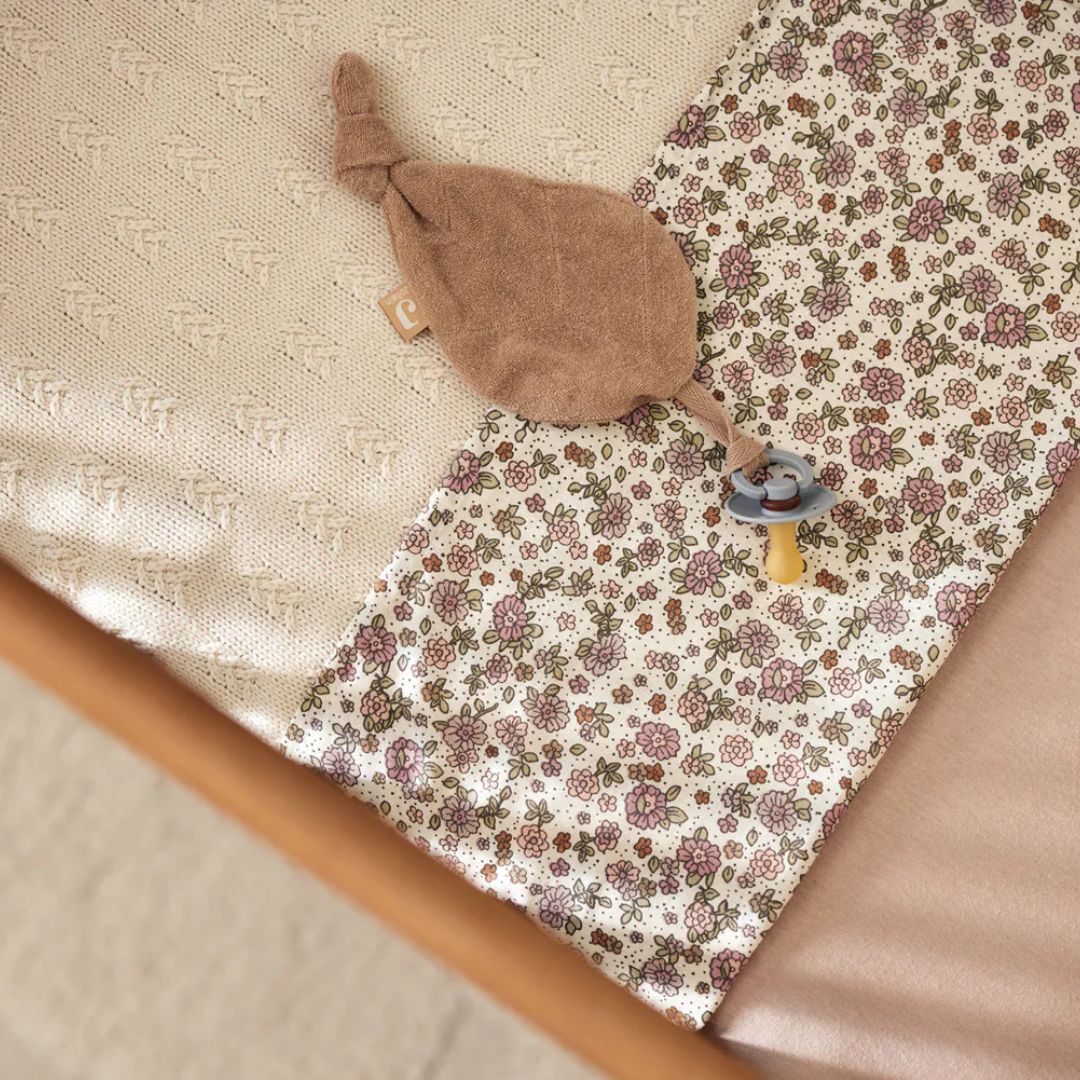 Jollein® Bombažna rjuha 70/75x140/150cm Wild Rose Jollein