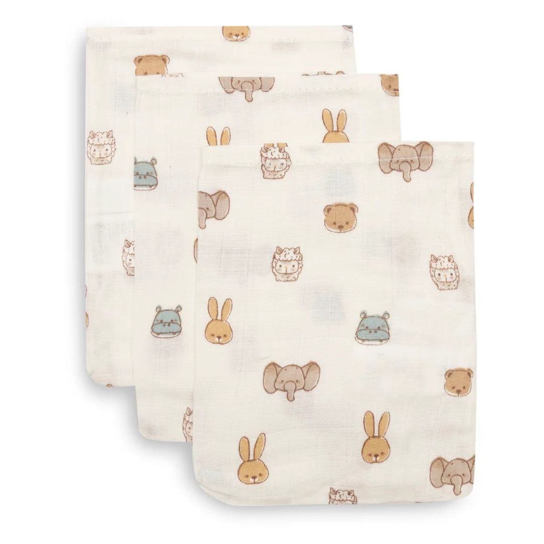 Jollein® Set di 3 salviette Jollies 20x15
