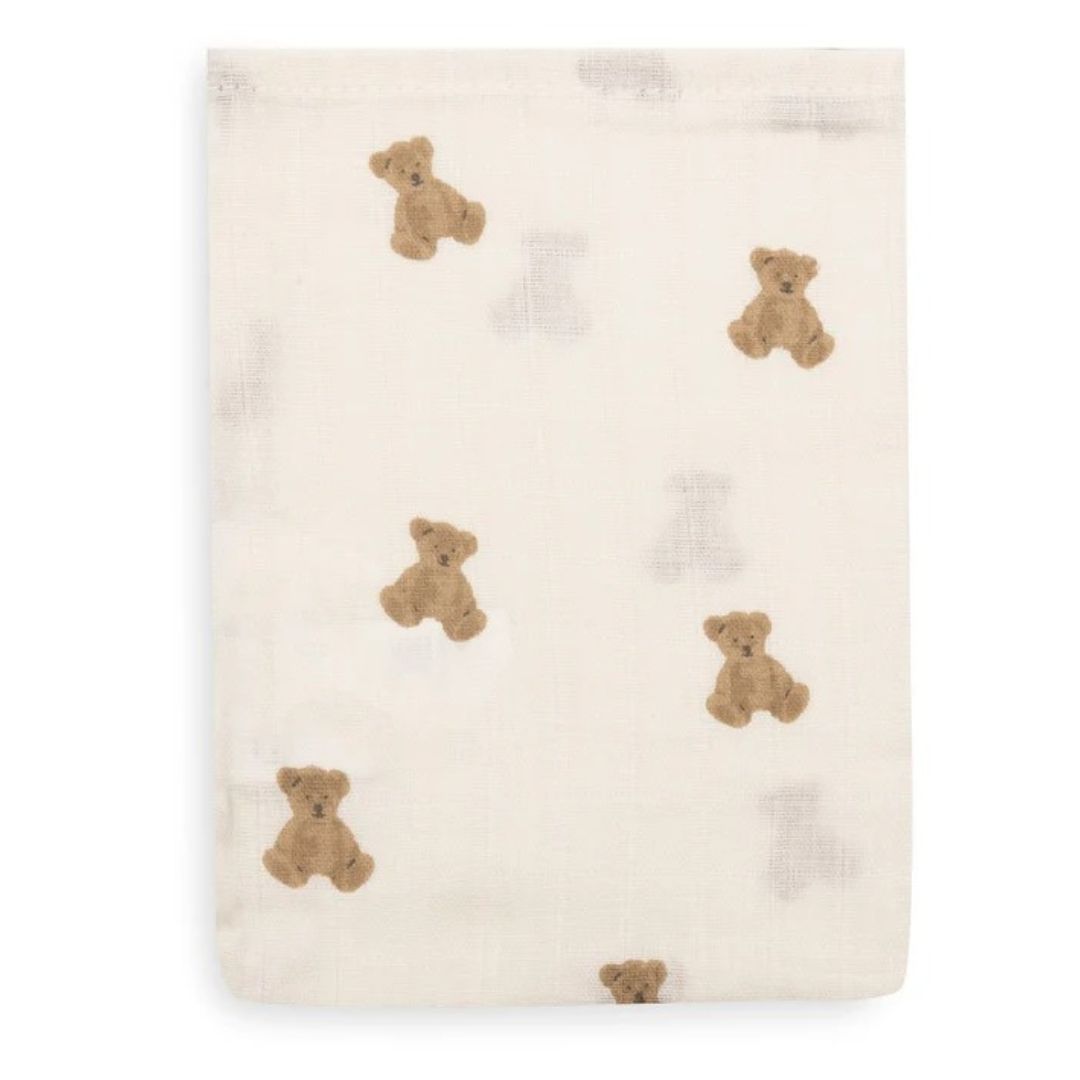 Jollein® Ensemble de 3 gants de toilette Mini Teddy Bear 20x15