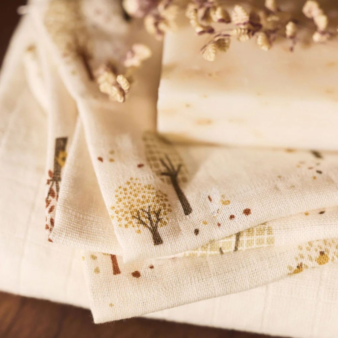 Jollein® Komplet 3 krpic za umivanje Tiny Park 20x15 Jollein