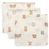 Jollein® Komplet 3 tetra pleničk Jollies 31x31