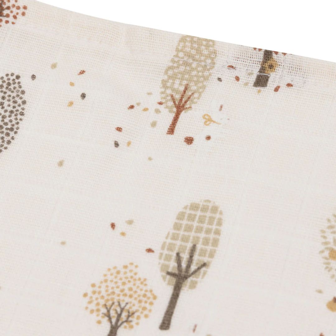 Jollein® Komplet 3 tetra pleničk Tiny Park 31x31 cm Jollein