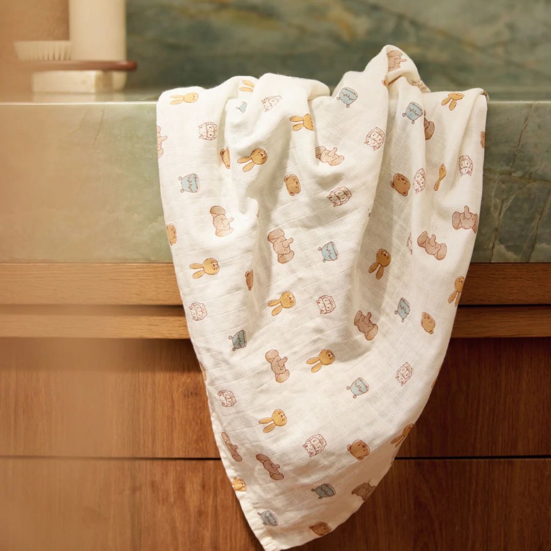 Jollein® Komplet dveh tetra pleničk Jollies 115x115cm
