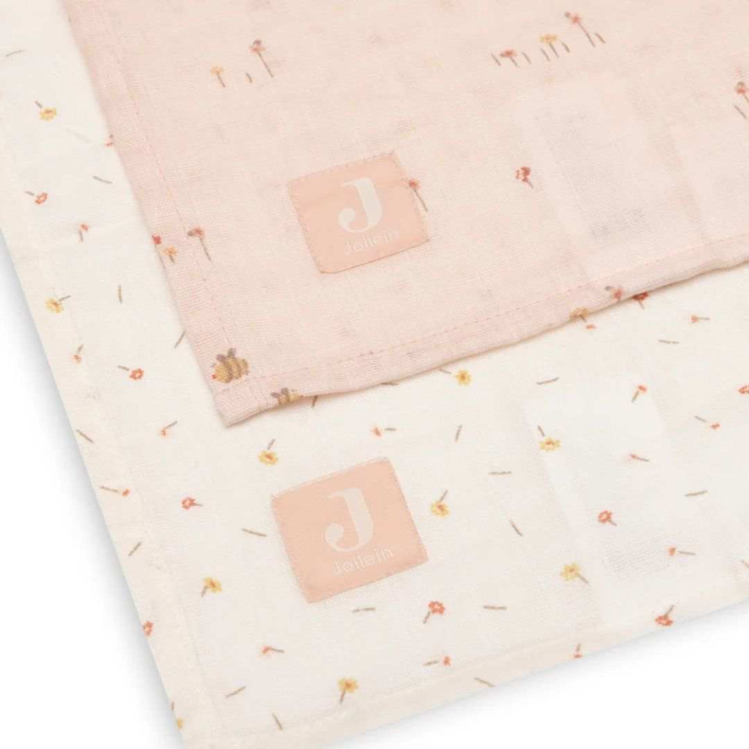 Jollein® Komplet dveh tetra pleničk Pretty Picnic 115x115cm Jollein