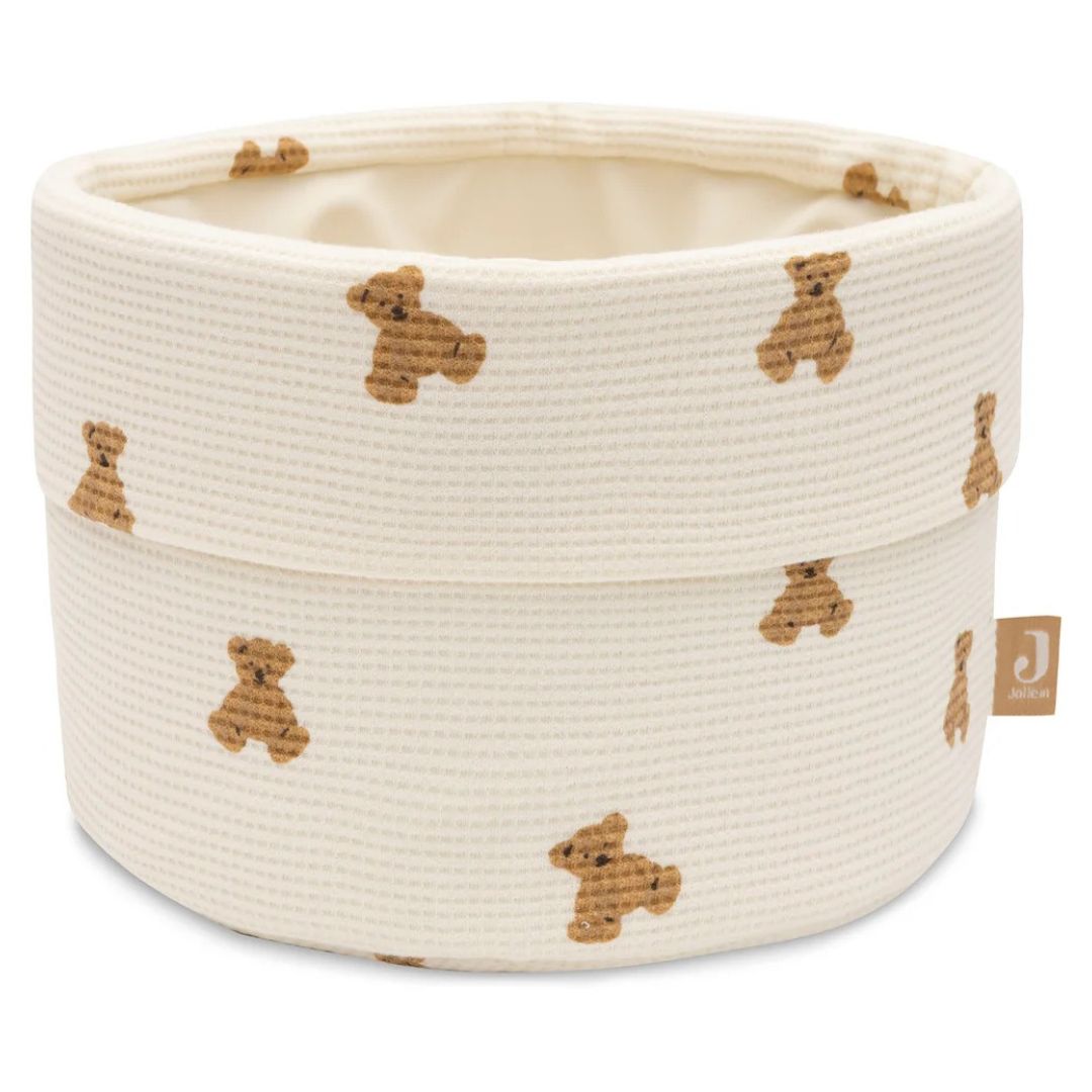 Jollein® Košarica za shranjevanje Mini Teddy Bear Little Waffle Jollein