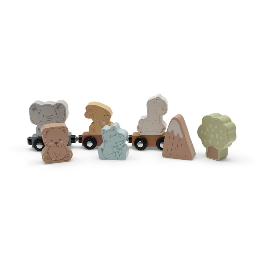 Jollein® Wooden Train Set Jollies