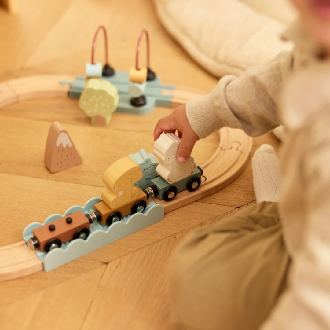 Jollein® Wooden Train Set Jollies
