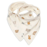 Jollein® Bavaglino bandana in mussola Jollies 2 pezzi