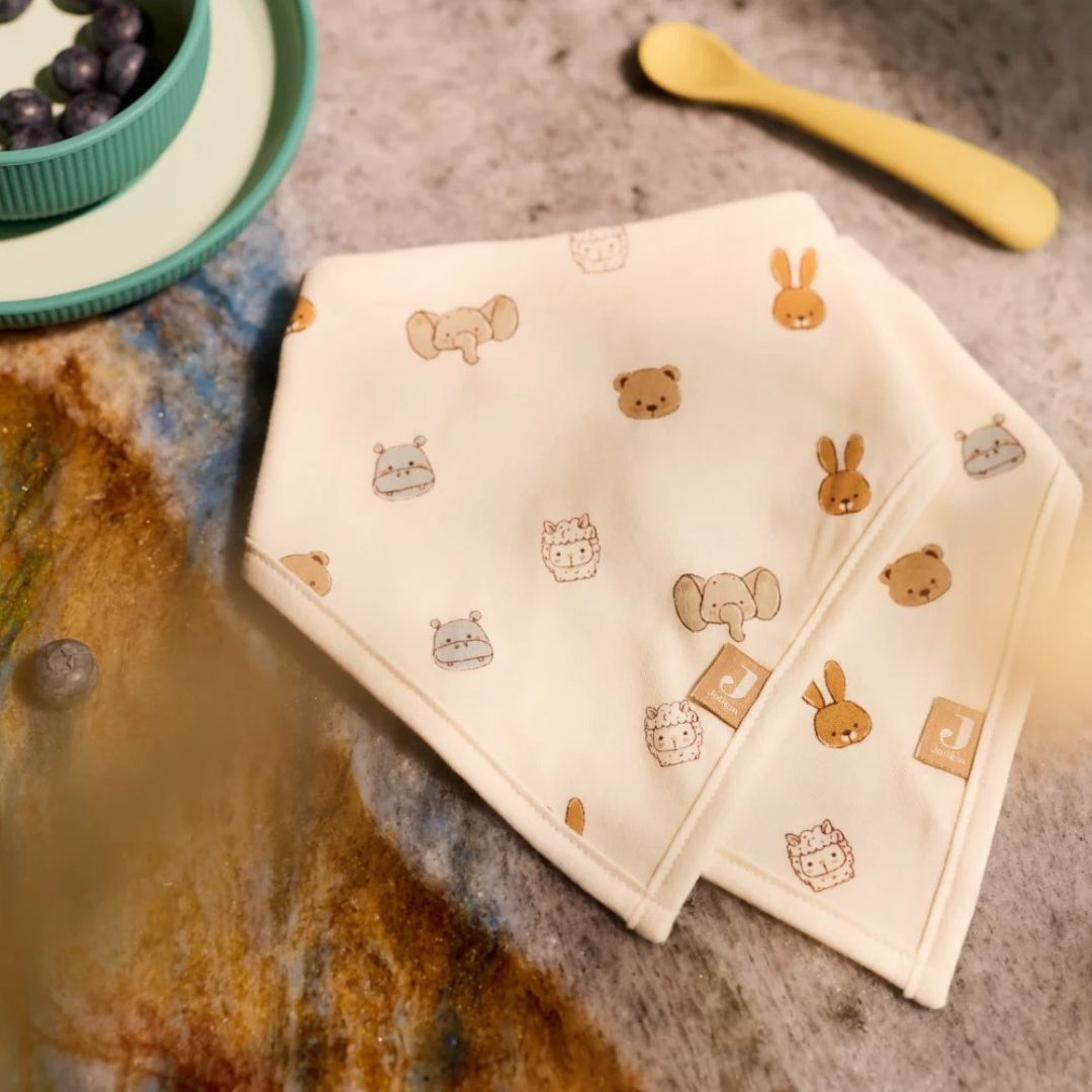 Jollein® Muslin bandana slinček Jollies 2 kos