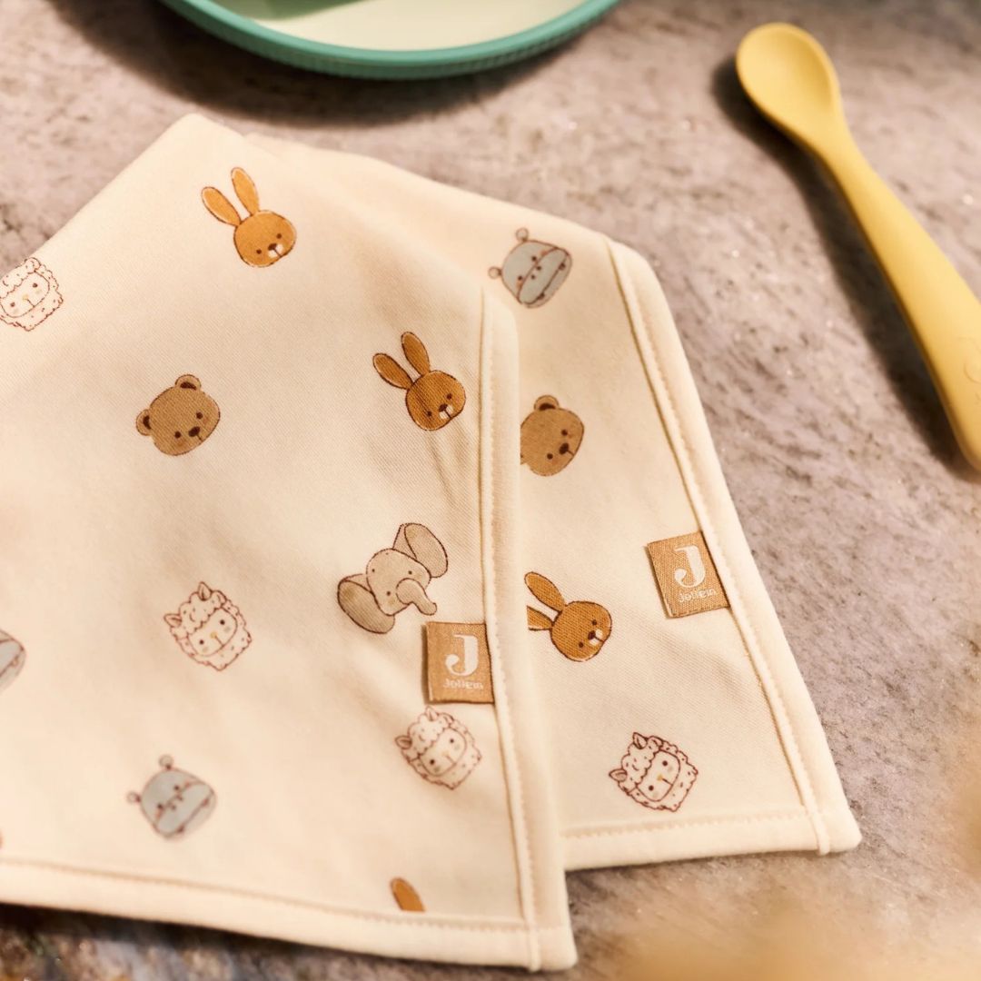 Jollein® Muslin bandana slinček Jollies 2 kos