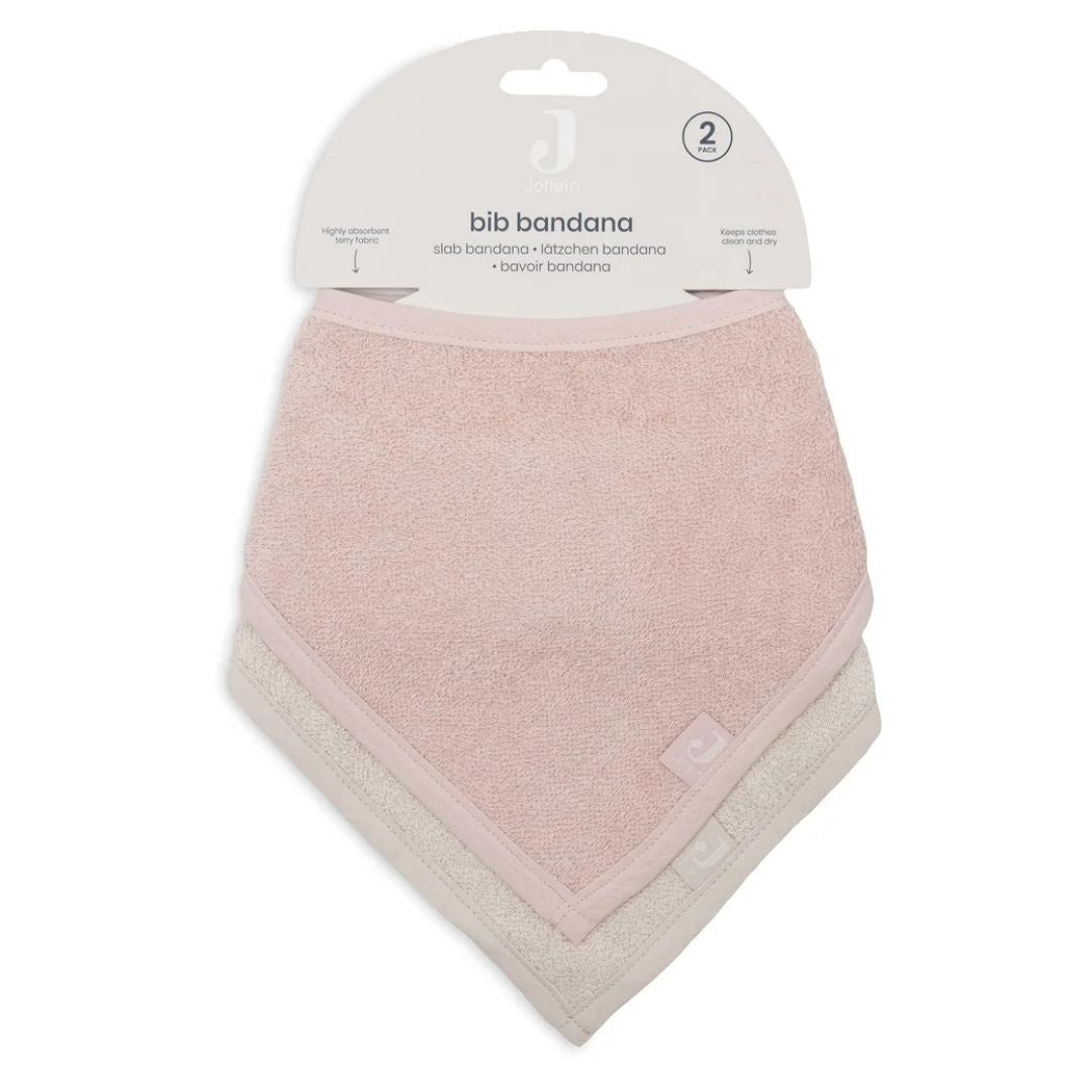 Jollein® Muslin bandana slinček Silk Rose/Sand 2 kos