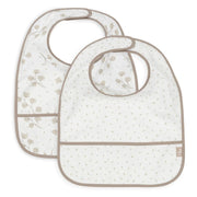 Jollein® Nepremočljivi slinček Leafy Dreams 2 kos Jollein