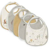 Jollein® Waterproof Bibs Tiny Park 5 pcs