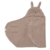 Jollein® Wrap blanket Cloudy Rib Milky Coffee 105x100