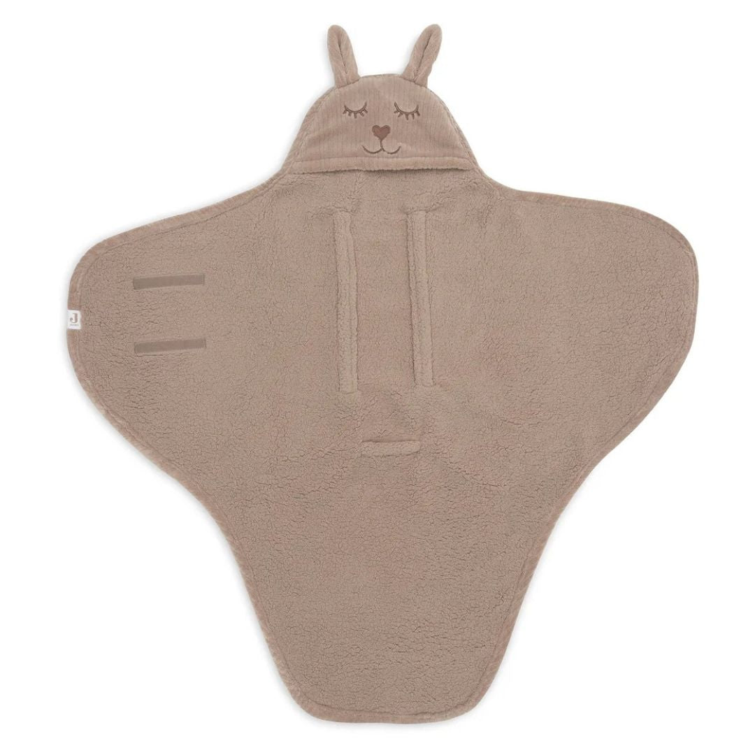 Jollein® Odeja za avtosedež Cloudy Rib Milky Coffee 105x100 Jollein