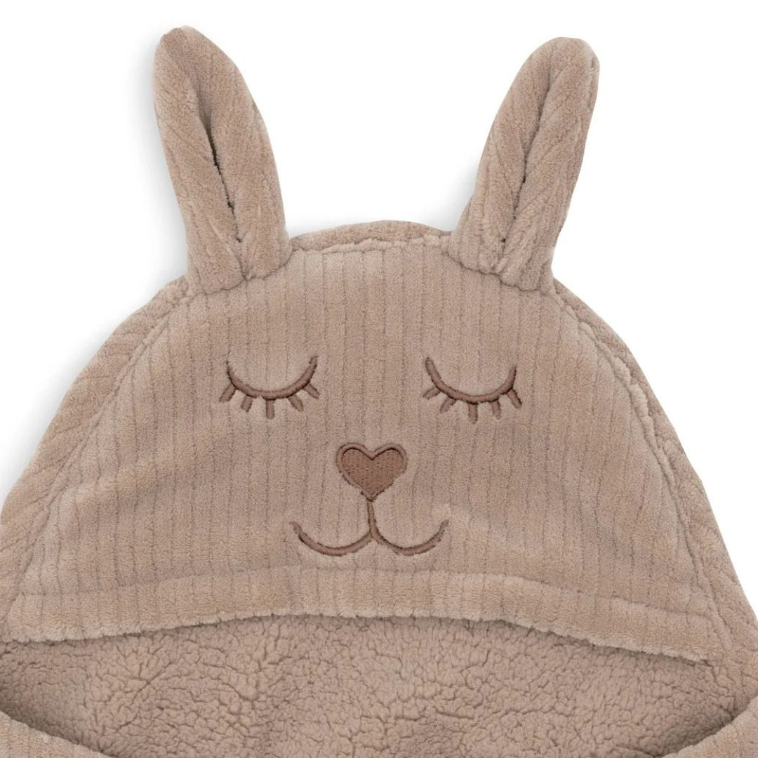 Jollein® Odeja za avtosedež Cloudy Rib Milky Coffee 105x100 Jollein