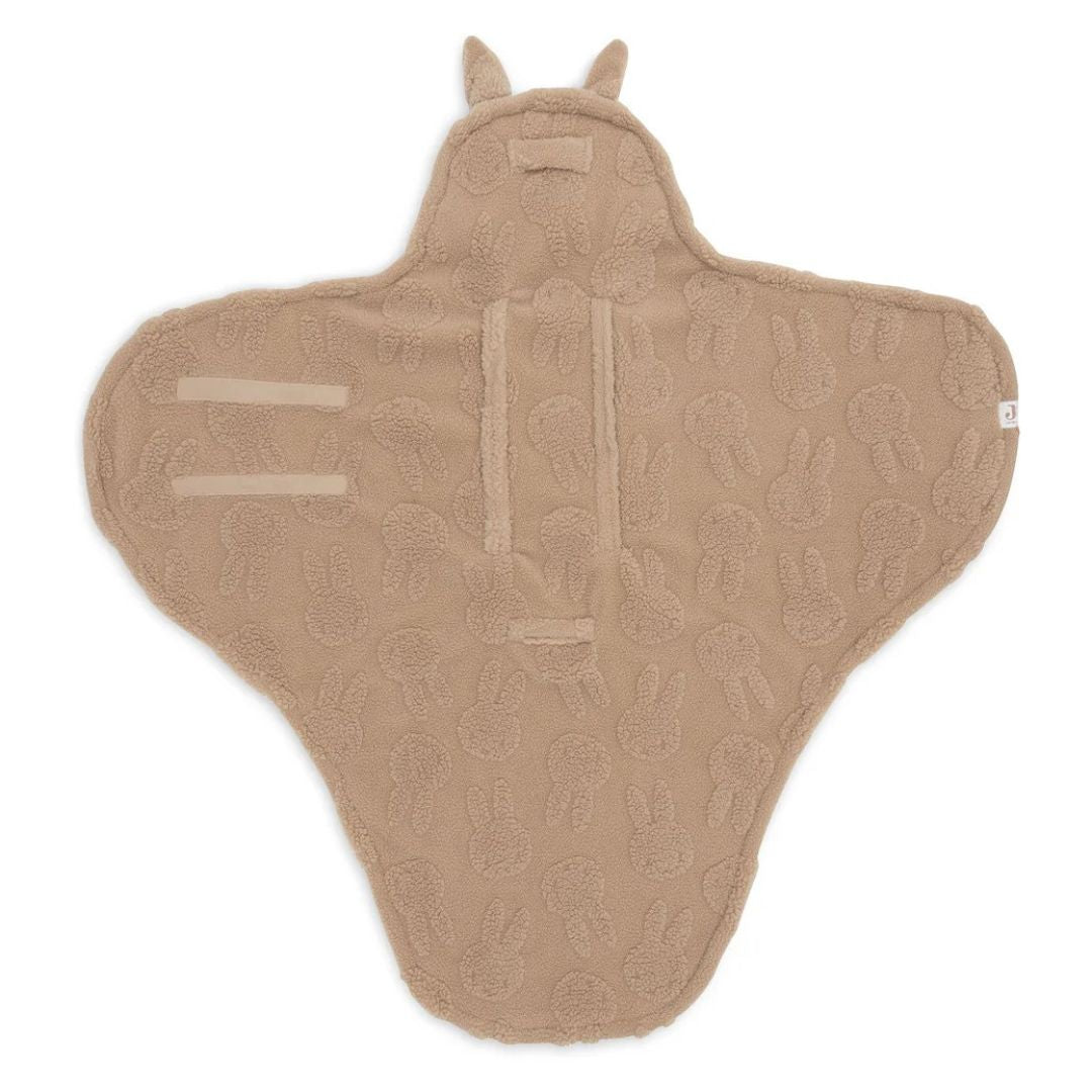 Jollein® Odeja za avtosedež Miffy Jacquard Teddy Biscuit 105x100 Jollein