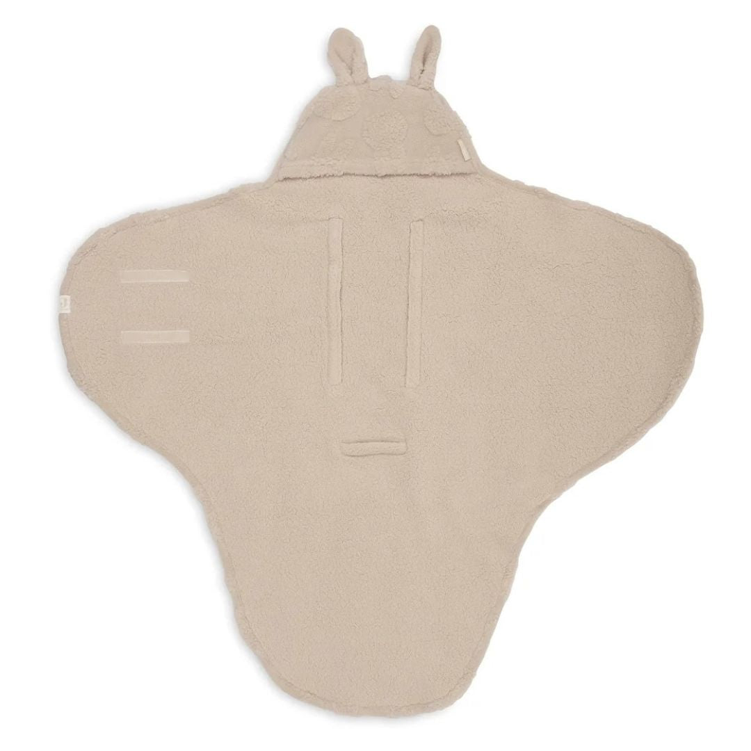 Jollein® Odeja za avtosedež Miffy Jacquard Teddy Sand 105x100
