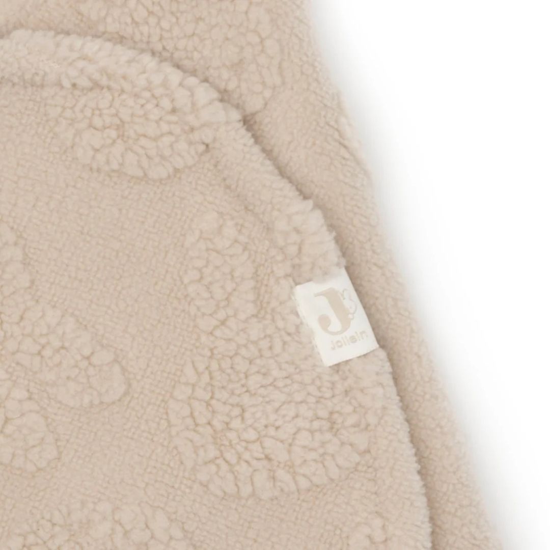 Jollein® Odeja za avtosedež Miffy Jacquard Teddy Sand 105x100