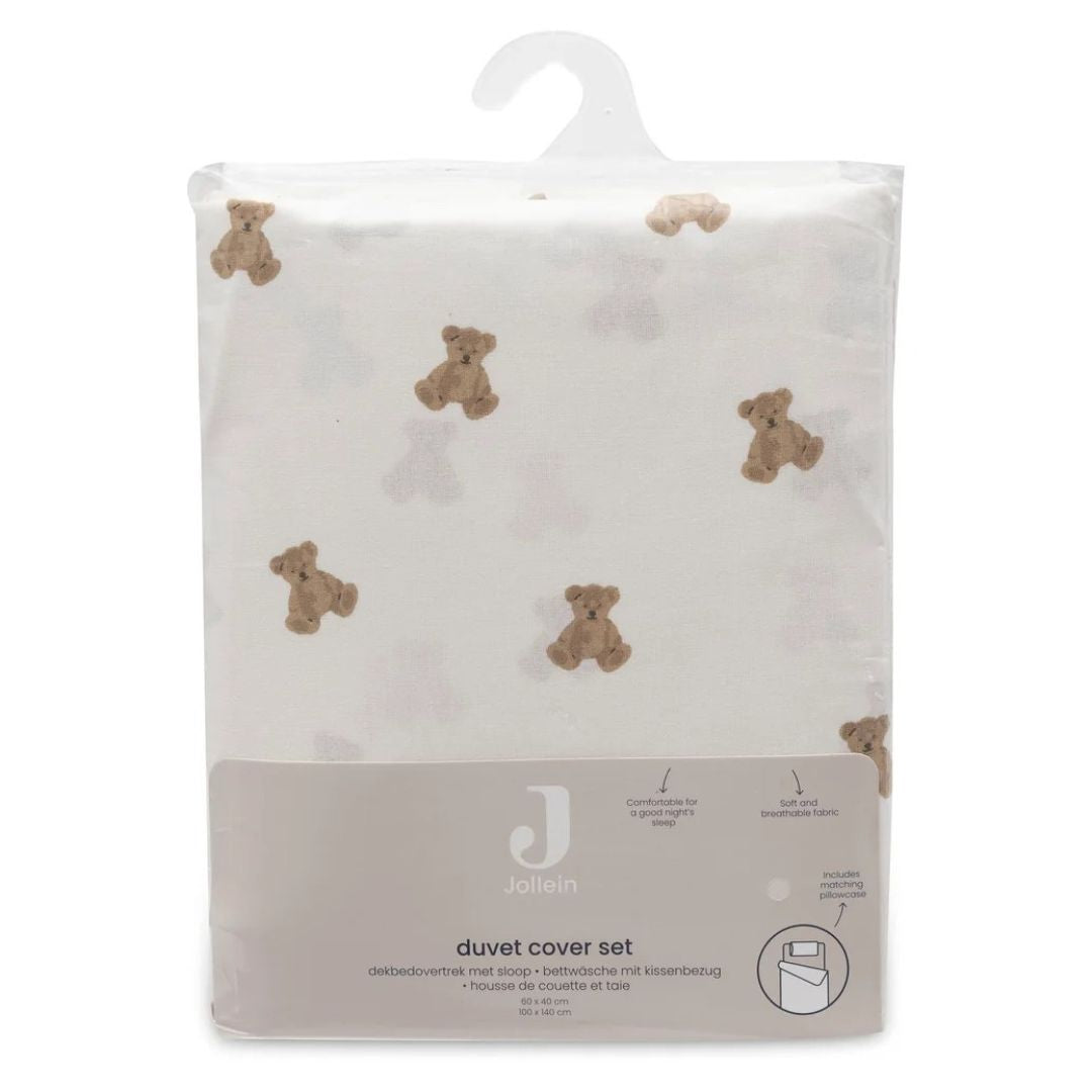 Jollein® Baby Bedding Set 140x100 Mini Teddy Bear