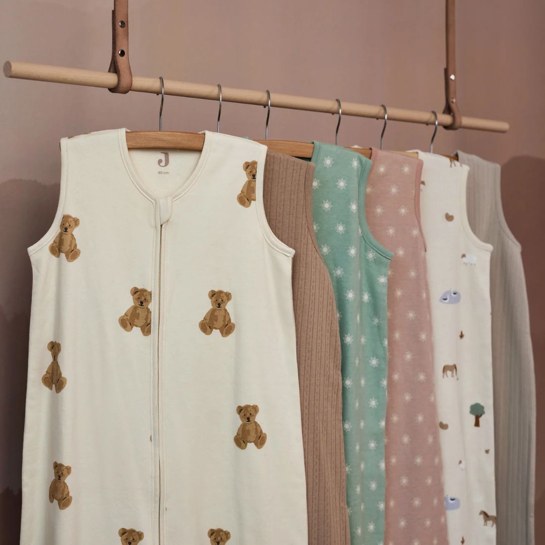 Jollein® Otroška spalna vreča Muslin 110cm TOG 0.5 Teddy Bear Jollein