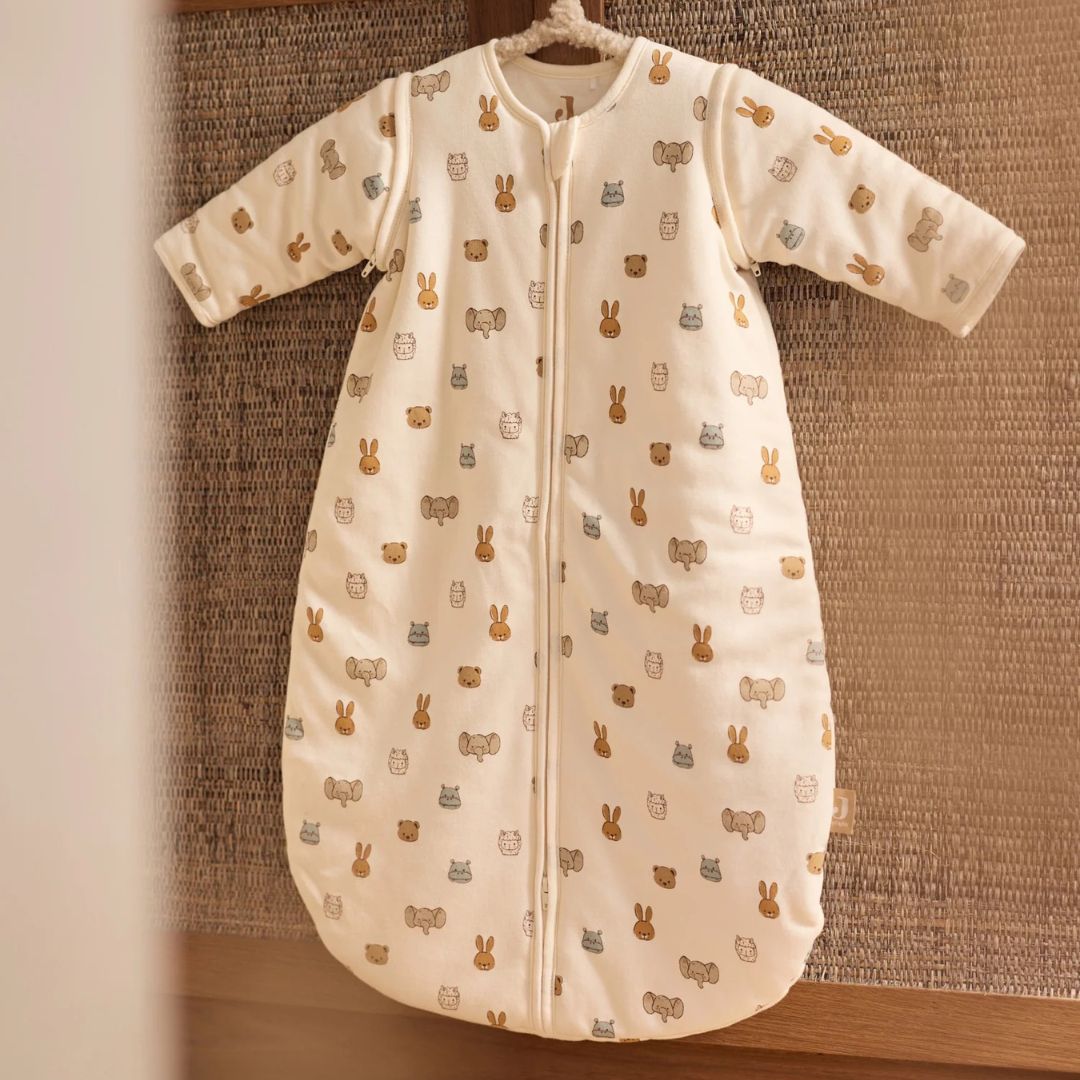 Jollein® Baby Sleeping Bag with Removable Sleeves 60cm Jollies