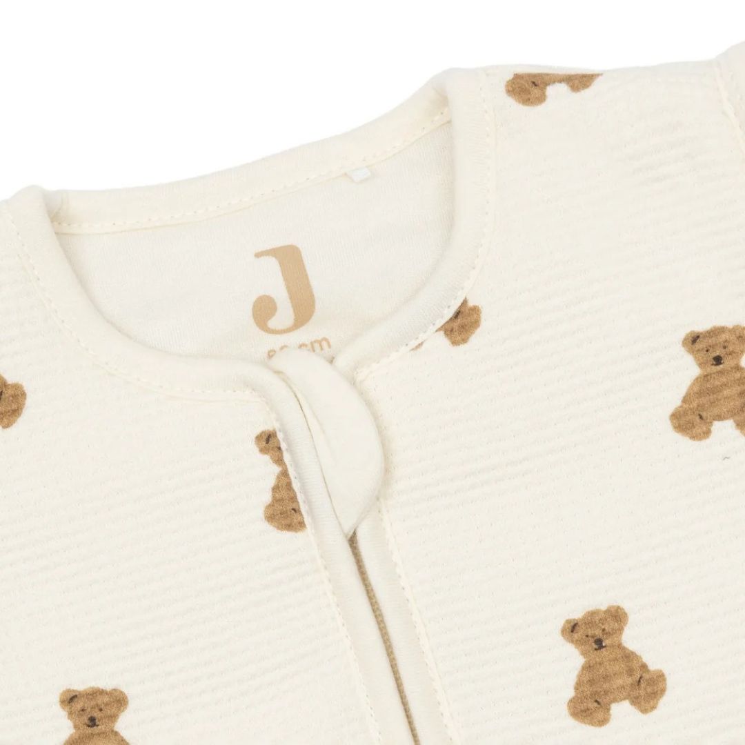 Jollein® Baby sleeping bag with removable sleeves 60cm Mini Teddy Bear Little Waffle