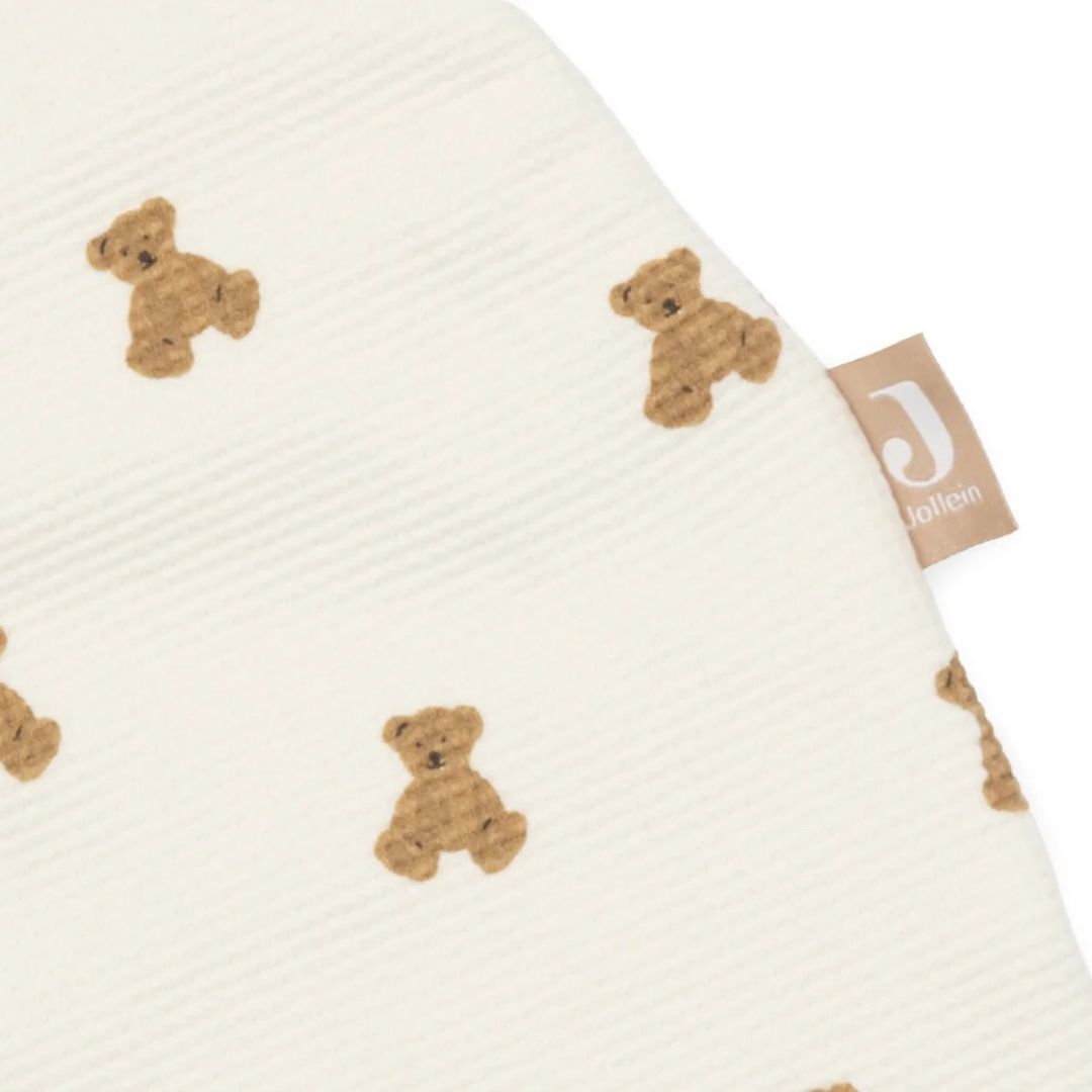 Jollein® Baby sleeping bag with removable sleeves 60cm Mini Teddy Bear Little Waffle