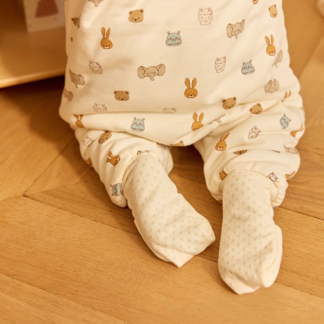 Jollein® Baby sleeping bag with legs and removable sleeves 80/86cm Jollies Sand