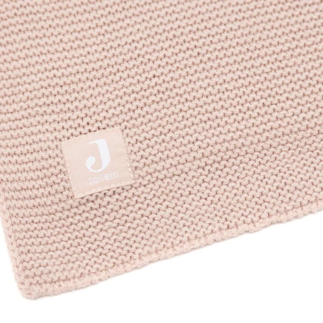 Jollein® Pletena odejica Basic Wild Rose 75x100 Jollein