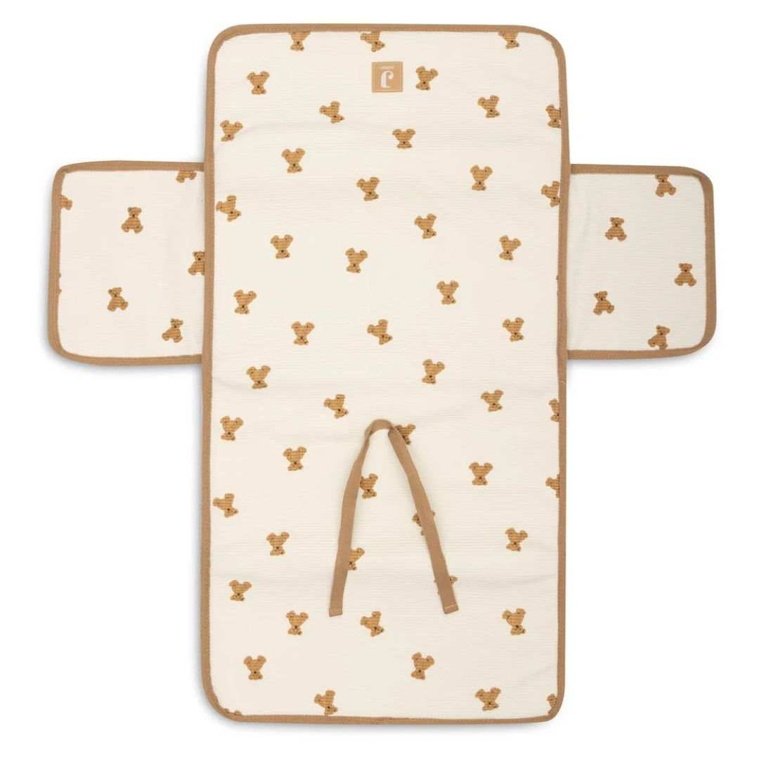 Jollein® Previjalna podloga Mini Teddy Bear Little Waffle Jollein