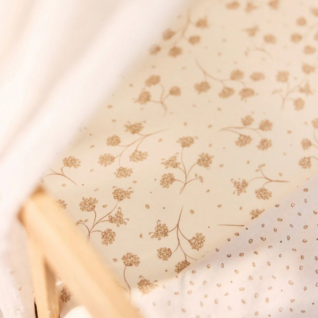 Jollein® Rjuha za posteljico 40/50x80/90 Leafy Dreams